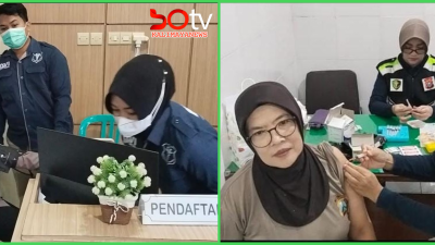 Sambut Hari Jadi Polwan ke-77, Polres Nganjuk Gelar Vaksinasi Influenza Untuk Personel