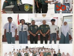 Pembekalan Wasbang Korem 064/MY. Ratusan Pelajar SLTA Ikuti Wasbang Generasi Muda Tahun 2025