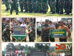 Danrem 064/MY Hadiri Penutupan Karya Bhakti TNI Pusterad di Lebak