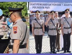 Rotasi Pejabat dan Kenaikan Pangkat di Polresta Pati