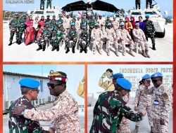 Komandan Kontingen Sri Lanka Kunjungi Sudirman Camp FHQSU XXVI-Q