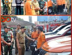 Siap Untuk Selamat. Kodim 0735/ Surakarta Gelar Apel Kesiapsiagaan Bencana Alam Tahun 2025