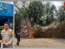 Poldasu Bakar Barak Narkoba dan Bongkar Loket Transaksi