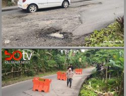 Jalan Lintas Cikeusal-Panosogan Rawan Kecelakaan, Pemkab Serang Diminta Peduli