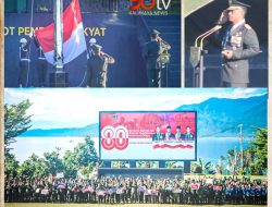 Pimpin Upacara HUT RI ke-80. Pangdam Kasuari : TNI Prima, Garda Terdepan Mendukung Astacita Guna Mewujudkan Kesejahteraan Rakyat