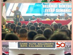 841 Personel Terima Pengarahan. Kasad : Banggalah Jadi Prajurit TNI, Amanah Rakyat Ada di Pundak Kita