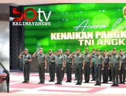 23 Perwira Tinggi TNI AD Naik Pangkat