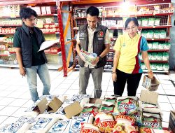 Satgas Pangan Polres Ngawi Sidak Pasar. Pastikan Tidak Ada Beras Oplosan