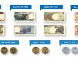 Uang Rupiah Kertas dan Logam Yang Resmi Dicabut