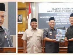 Wakil Bupati Sampaikan Raperda RPJMD Pemkab Serang