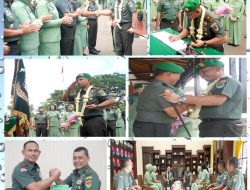 Keluarga Besar Korem 064/MY Sambut Brigjen TNI Edi Saputra S.I.P., M.Han., Dengan Tradisi Satuan
