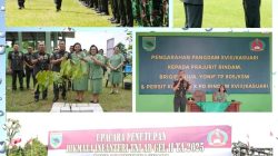 Pangdam Kasuari Lantik 480 Prajurit TNI Putra Terbaik Papua