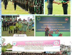 Pangdam Kasuari Lantik 480 Prajurit TNI Putra Terbaik Papua