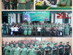 Danrem 064/MY Kunjungi Kodim 0601/Pandeglang