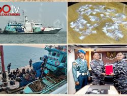 TNI AL Gagalkan Penyelundupan Puluhan Paket Sabu Siap Edar