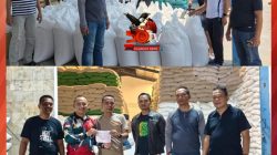 Kapolsek Jajaran Polres Serang Jual  Puluhan Ton Jagung Hasil Panen Program Ketapang