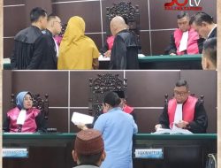 Sidang Perkara Apotik Gama. Kuasa Hukum; Keterangan Saksi Harus Merujuk Pada Pasal 185 KUHAP