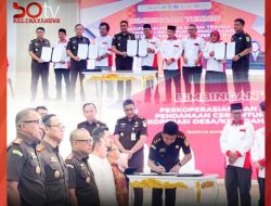 Empat Ketua DPC ABPEDNAS di Banten Teken MoU dengan Kasi Intel se-Banten