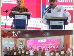 PMI Banten Berikan Penghargaan  Kepada 270 Donor Darah Sukarela
