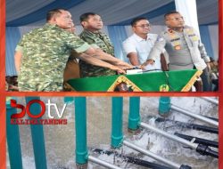 Kasad Resmikan Pompa Hidram di Banyumas