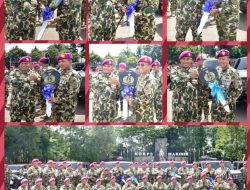 Perkuat Kesiapan Tempur Jajaran. Panglima Korps Marinir Serah Terimakan Alutsista Kendaraan Taktis