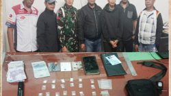 Respon Cepat, Intel Kodim 0210/TU Bersama Intel Korem 023/KS Berhasil Tangkap Bandar Narkoba