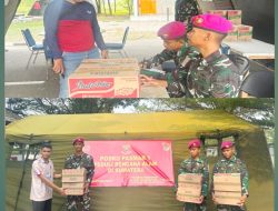 Pasmar 1 Dirikan Posko Bantuan Kemanusiaan Bencana Alam di Sumatera