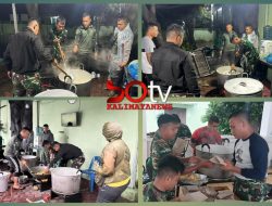 TNI AD Operasionalkan Dapur Lapangan di Aceh dan Sumbar 