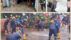 Perumdam Tirta Kerta Raharja Kabupaten Tangerang Cepat Tanggapi Banjir Akibat Kebocoran Pipa PDAM di Karawaci