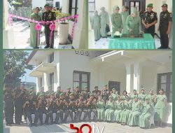 Danrem 064/MY Persembahkan Kantor Persit Lebih Nyaman