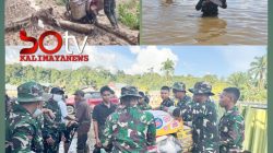 Prajurit TNI AD Tembusi Daerah Terisolir di Kabupaten Agam