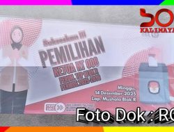 Warga TCP Lingkungan 006 Akan Gelar Pilkepling Priode 2025-2030