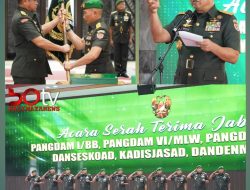 Sertijab Tiga Pangdam di Mabesad. Kasad: Tantangan Terbesar Bukan Pekerjaan, Tapi Mencetak Pemimpin Penerus