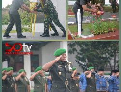 Danrem 064/MY Pimpin Ziarah Hari Juang TNI AD ke 80 Tahun 2025