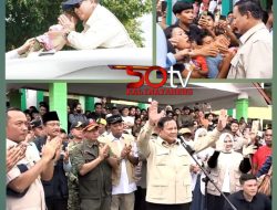 Presiden Prabowo Tinjau Langsung Dampak Banjir di Langkat