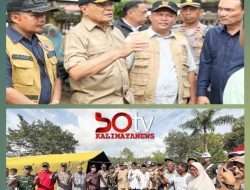 Dandim 0103/Aceh Utara Dampingi Menko Polhukam Tinjau Korban Banjir dan Longsor