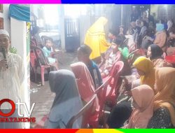 Mushola Al-Barokah kampung Ragas Lebak Wangi Gelar Isra Mi’ra