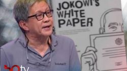 Rocky Gerung : Kesaksikan Buku ‘Jokowi White’s Paper’ sebagai Karya Akademis Berbasis Metodologi