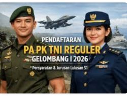 Dibuka Pendaftaran Perwira Karier TNI  Tahun 2026