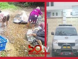 MIRIS !! Bahan Pangan dan Peralatan MBG Dicuci di Kali 