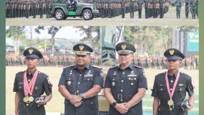 Kasdam I/BB Pimpin Upacara Penutupan Dikmata Infanteri TNI AD Gelombang III TA. 2025