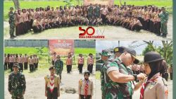 Kodim 0203/Langkat Tutup Pembinaan Korps Kadet Republik Indonesia (KKRI) Gelombang IV