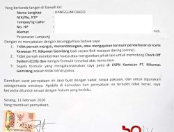 Dugaan Pemalsuan Tanda Tangan. Oknum Serikat KSPN Diduga Catut Data Karyawan Secara Ilegal