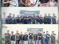 Sambut Hari Raya Imlek 2577. Bankom Macan Dhira Dharma Bersama Yon Zipur I/DD Gelar Baksos