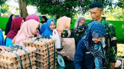 Kodim Jajaran Korem 064/Maulana Yusuf Gelar Bazar Ramadhan TNI
