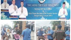 Aksi Sosial. IWO-I Banten Berbagi Kasih