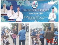Aksi Sosial. IWO-I Banten Berbagi Kasih