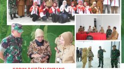 Kasdim 0418/Palembang Dampingi Tim Kementerian Koperasi 