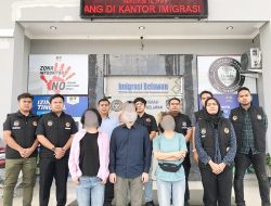 Dugaan Investasi Fiktif dan Manipulasi Izin Tinggal Sejak 2924, Imigrasi Belawan Deportasi Tiga WNA