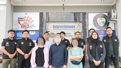 Dugaan Investasi Fiktif dan Manipulasi Izin Tinggal Sejak 2924, Imigrasi Belawan Deportasi Tiga WNA